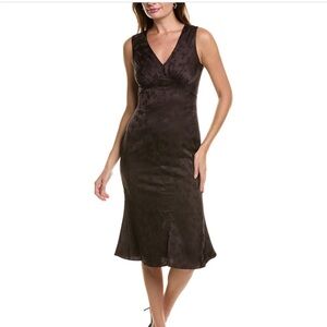 Bcbg floral BBWT Black Sleeveless Dress